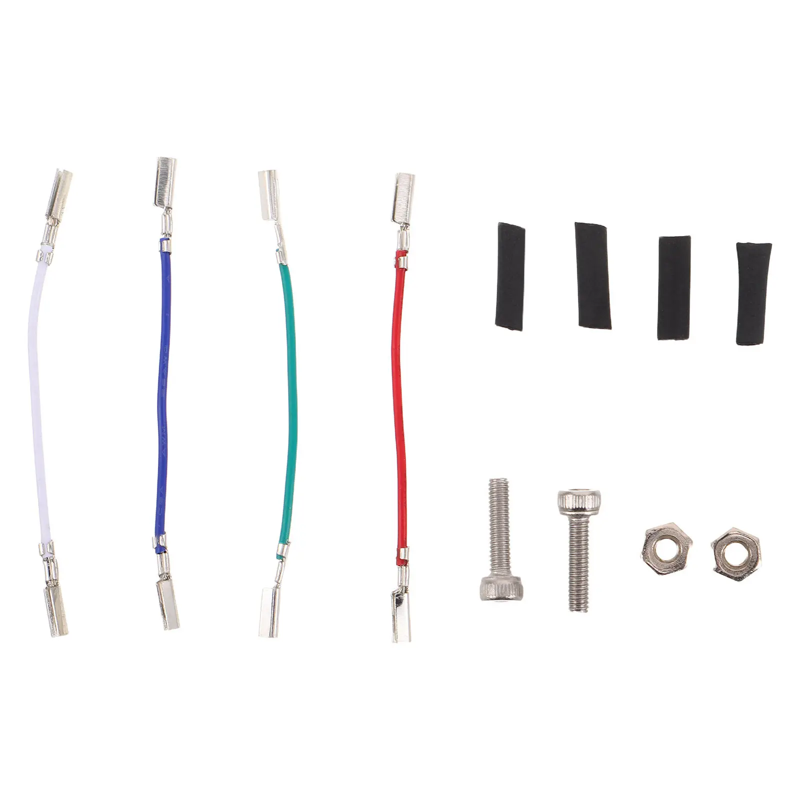 1Set Phono Cartridge Lead Wires Turntable Headshell Wire Replacement Audio Cable Kit Stable Signal Separation for Vinyl Lovers