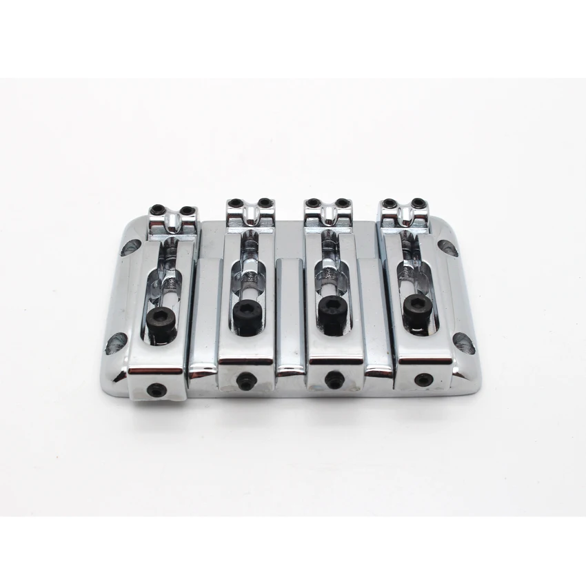 NEW 4 string Bass guitar bridge BB204 Chrome