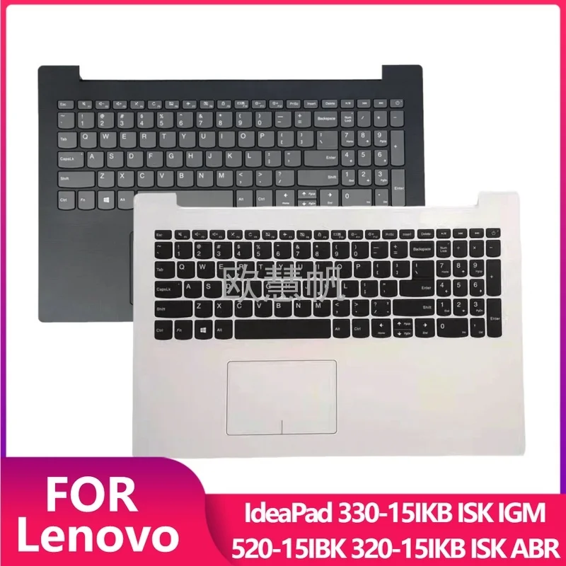 

M новый чехол с клавиатурой США для Lenovo IdeaPad 330-15IKB ISK IGM 320-15IKB ISK ABR 520-15IBK, верхняя крышка упора для рук ноутбука