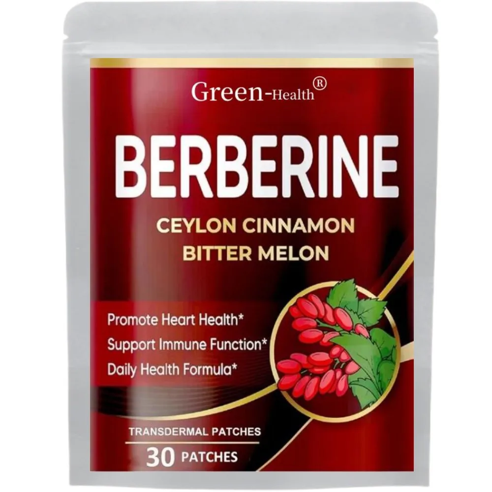 

Berberine Transdermal Patches Healthy Immune System -30 Patches One Month Supply