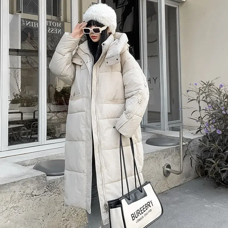 

Winter New Women's Down Cotton Jacket Commuter Hoodie Warm Fashion Cotton Jacket