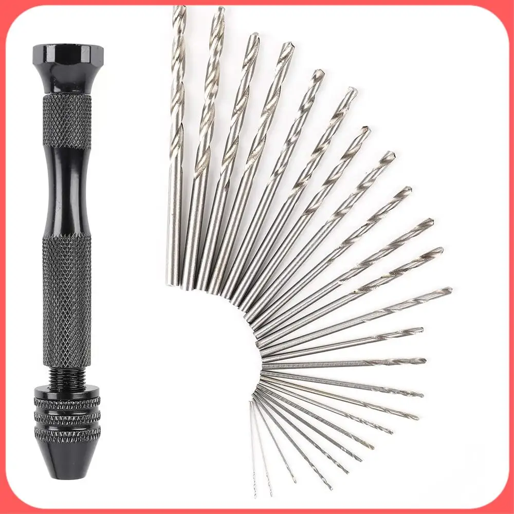 A76I-150-teiliges Handbohrer-Set – Pin Vise Mini Twist Handbohrer – zum Selbermachen von Bohrwerkzeugen, Modellbau, Metall und Holz