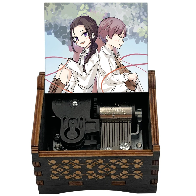 The Promised Neverland Classic Interlude《Isabella's Lullaby》Adaptation 18-Tone Music Box Home Ornaments Festival Party Gifts ﻿