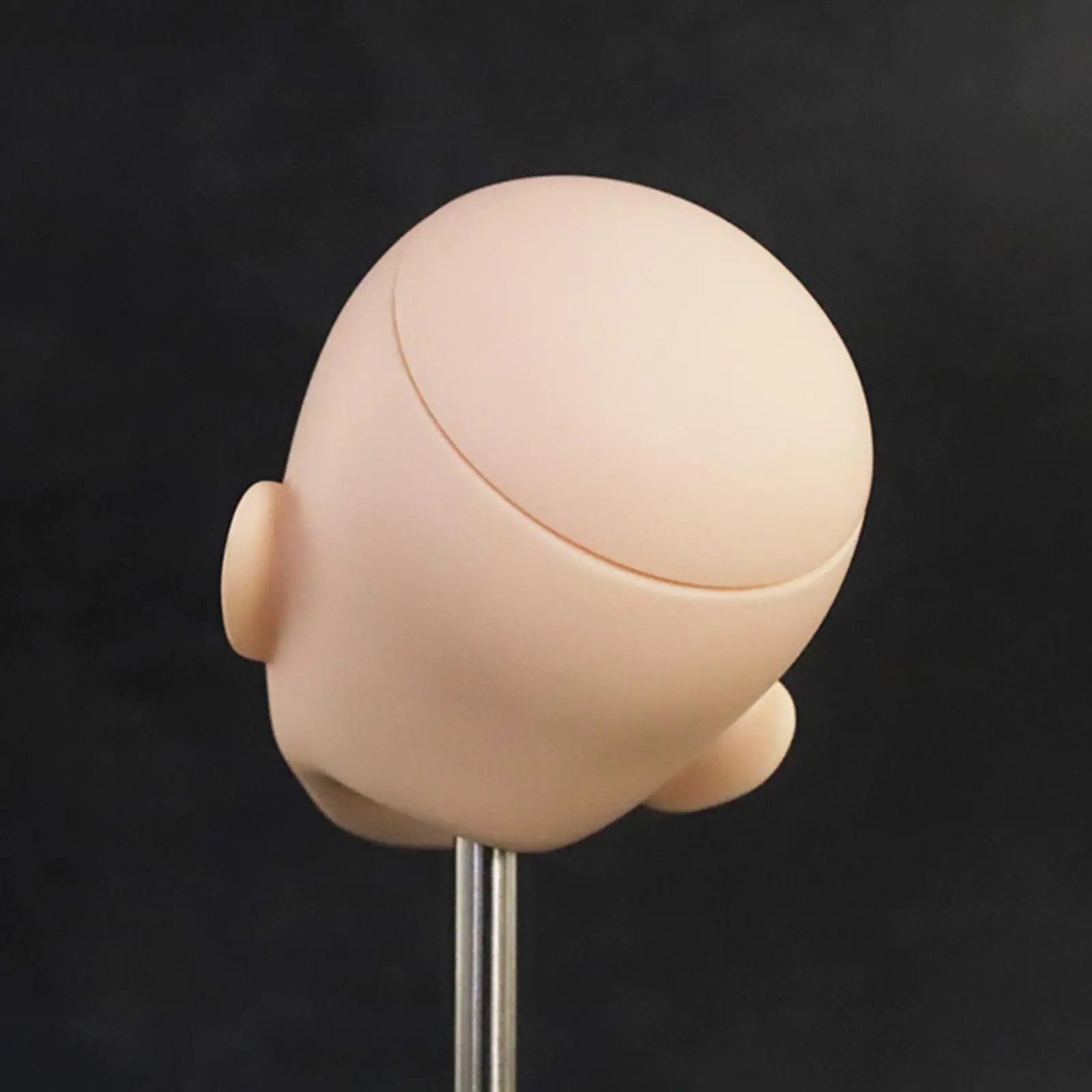 

24 Inch Ball Jointed Male Doll Head High Quality PVC Blank Face Parts for DIY Crafting and Makeup Practice