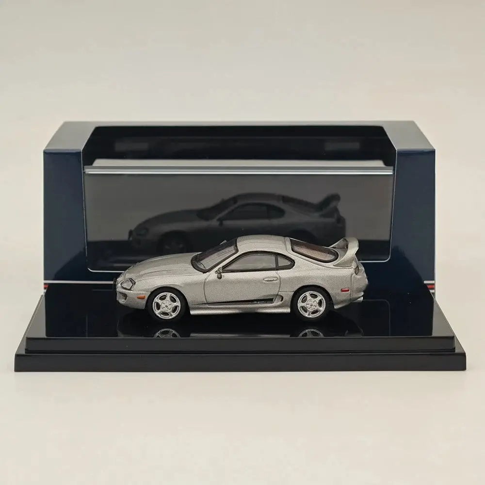Hobby HJ64 1/64 SUPRA RZ JZA80 Versión Personalizada Original con Alerón Activo, Modelo de Auto Fundido a Presión, Miniatura Coleccionable, Vehículo de Juguete