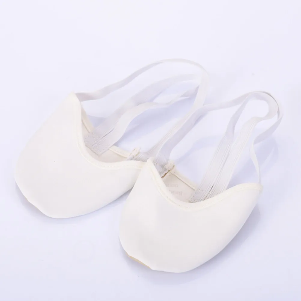 

1 шт. Нескользящие танцевальные носки с низким вырезом, дышащие, размер L, белые, с противоскользящим покрытием, для балета, йоги, пилатеса, для женщин-танцовщиц