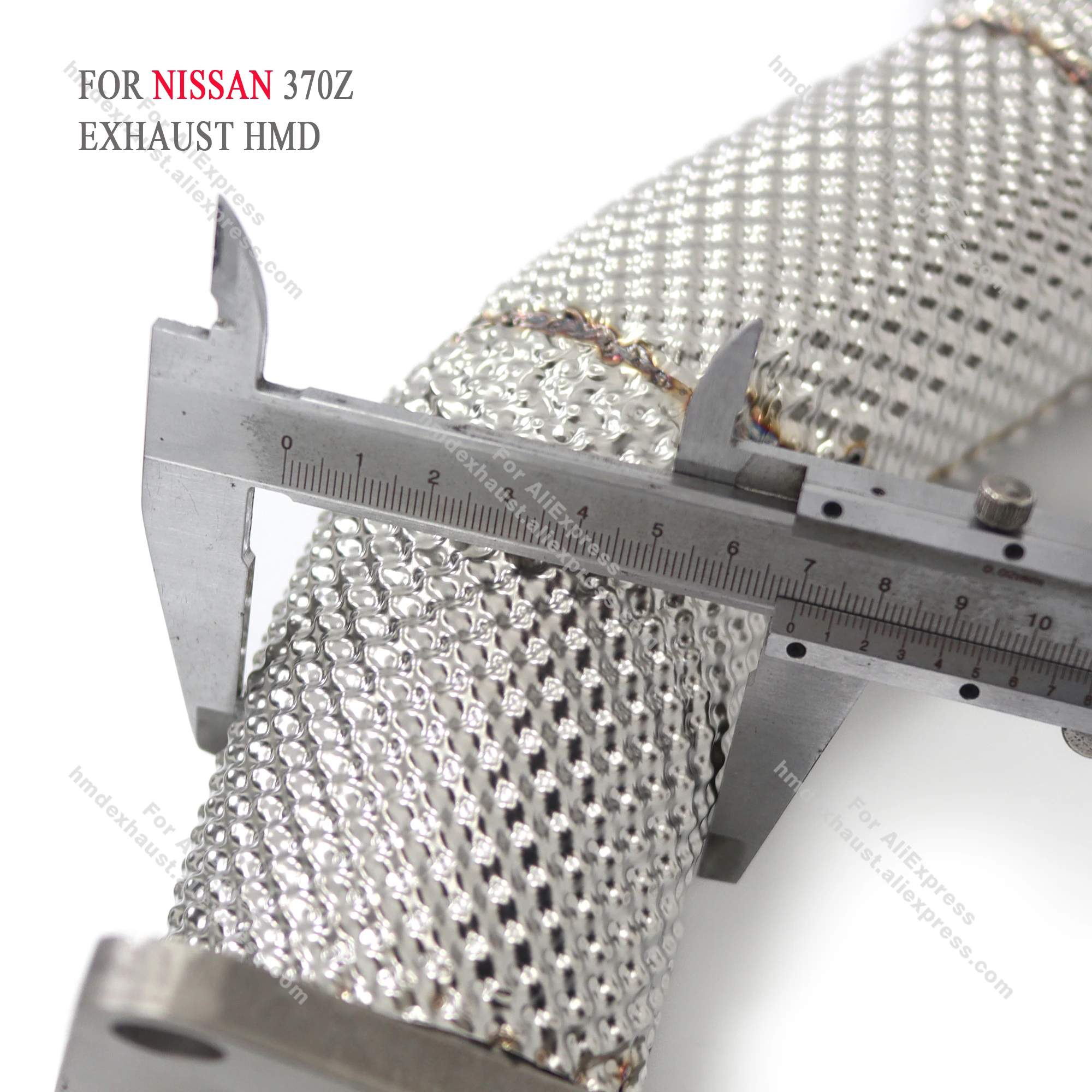 

HMD Hot sale Stainless steel l Exhaust System Performance full exhaust Catback For Nissan 370Z 3.7L Muffler With Valve tips