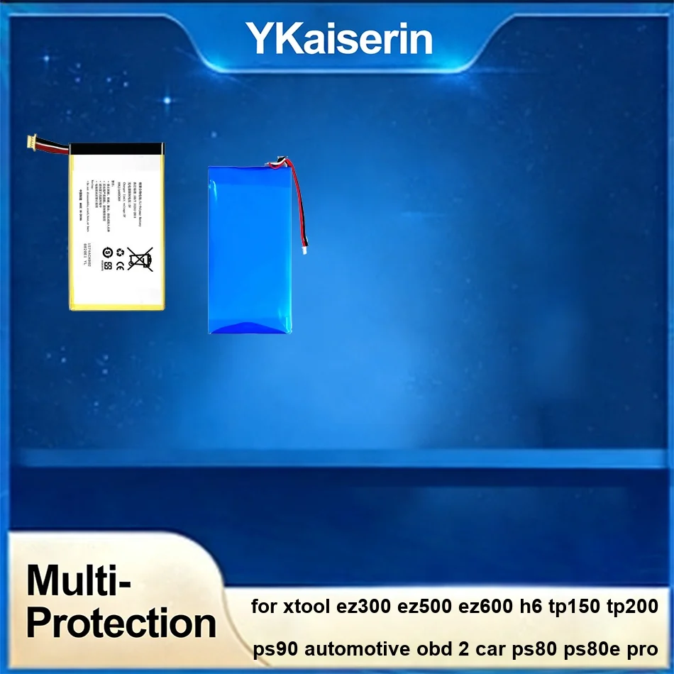 

Аккумулятор PL3769124 2S для Xtool EZ300 EZ500 EZ600 H6 TP150 TP200 PS90 PS80 PS80E Pro, автомобильный OBD2, 3000-10000 мАч