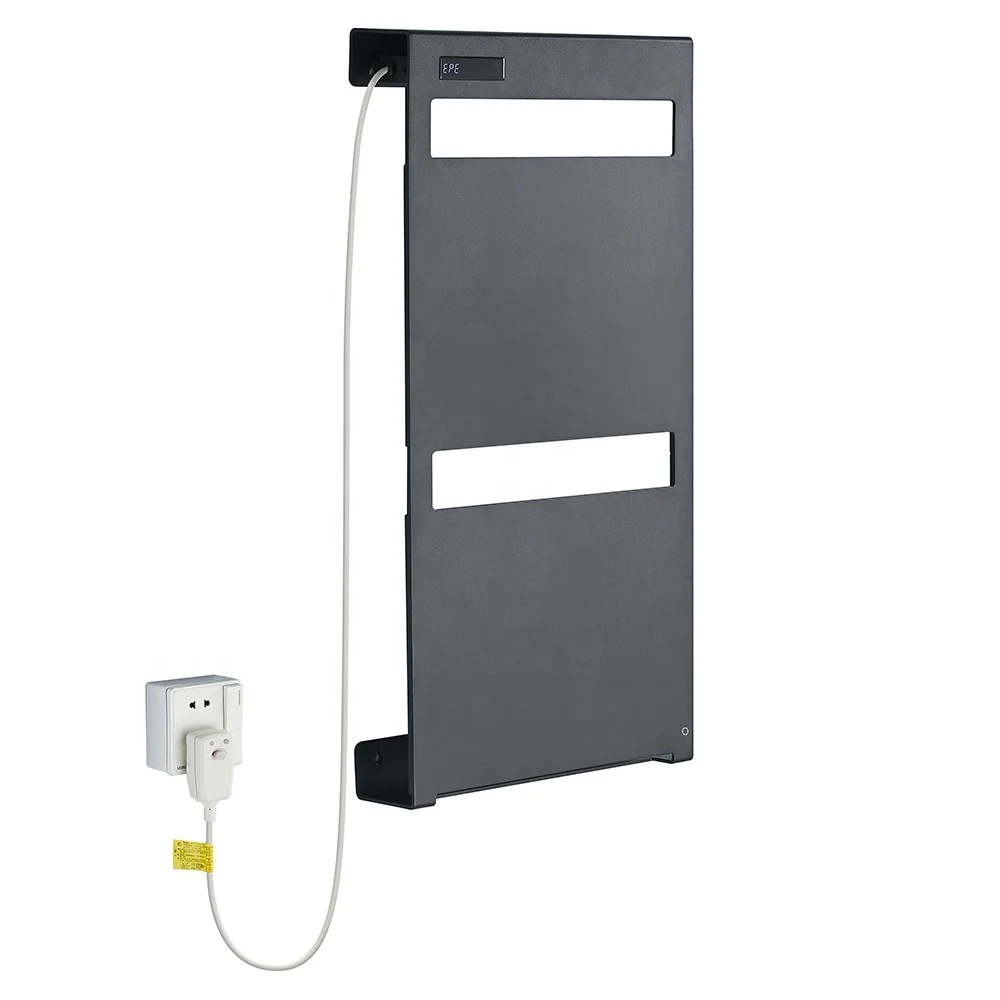 

New Design Waterproof Aluminum Wall Mounted Heated Electr Towel Rack For The Bathroom