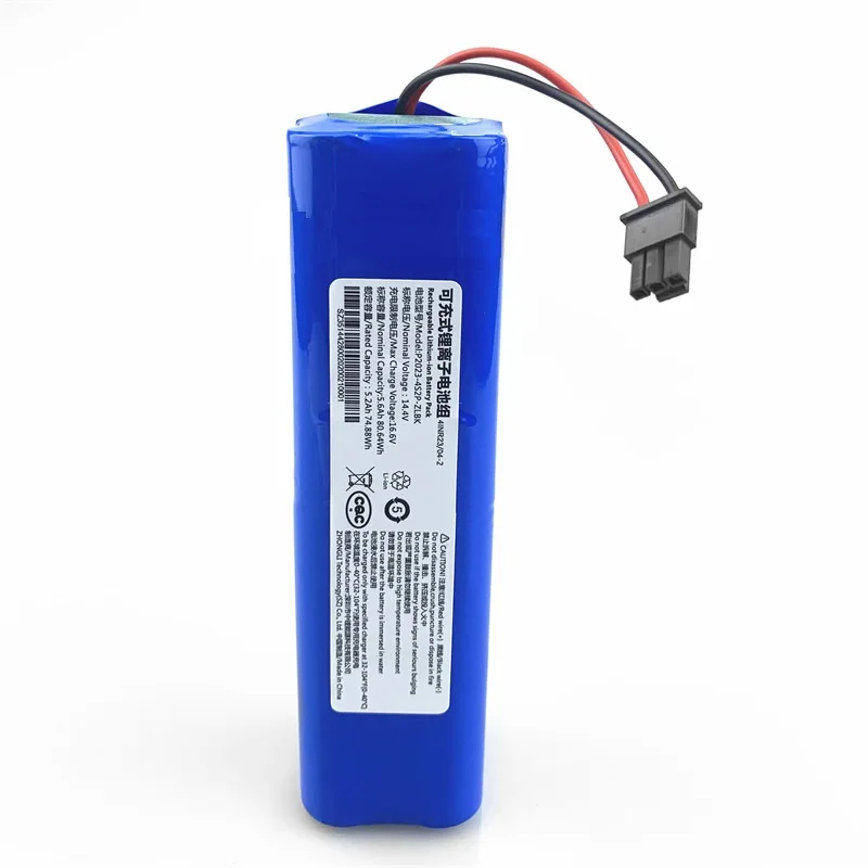 14.4V Battery for Eufy RoboVac X8 RoboVac X8 Hybrid RoboVac X8 White RoboVac X8 Hybrid White T226X 6500mAh PA61