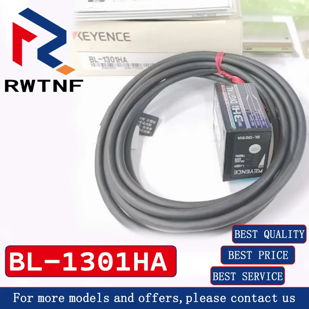 Brand New Genuine BL-1301HA KEYENCE ultra-compact digital barcode reader, 100% original warehouse stock