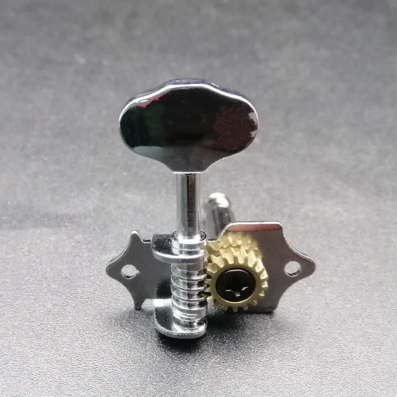 6pcs 18:1 Gear Ratio Vintage Open Gear String Tuners Tuning Pegs Key Machine Head for Acoustic Guitar
