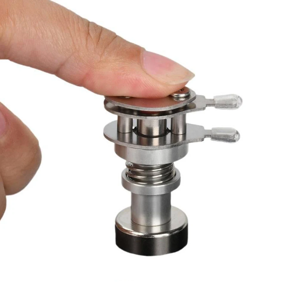 Adjustable 6mm Opening PCB Soldering Press Clamp Strong Magnetic PCB Fixed Clip Aluminum Alloy Repair Positioning Auxiliary Tool