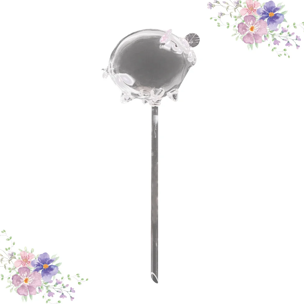 

Cute Piggy Glass Automatic System Premium Material for Houseplants Hanging Plants Patio Lawn Garden Self