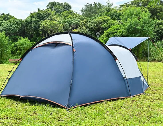 STLF مواد عالية الجودة، نوافذ شبكية قابلة للتنفس، خيام المشي لمسافات طويلة، الأنفاق، التخييم في الهواء الطلق والداخلية وخيام السفر #5