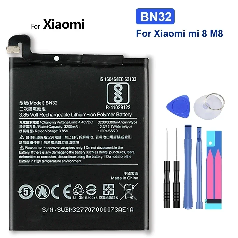 Battery for Xiaomi BN30 BN32 BN34 BN36 BN37 BN39 BN40 BN41 BN42 BN43 BN44 BN47 BN46 BN48 BN49 BN53 BN54 BN55 BN56 BN57 BM4W BM3E