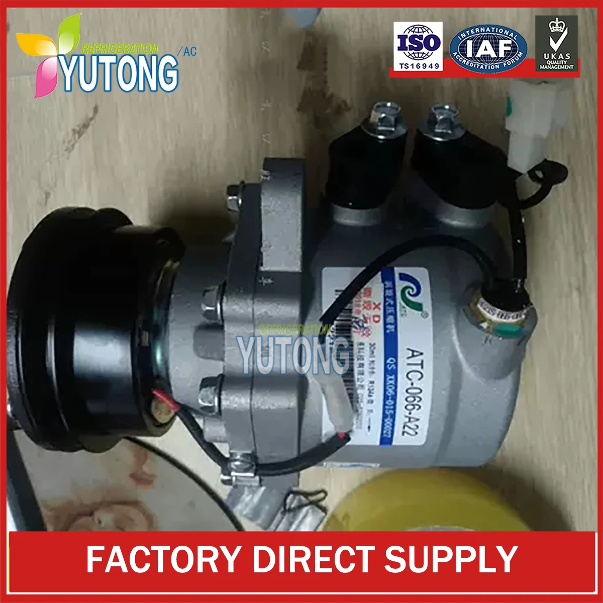 ATC-066-A22 AC Compressor for Engineering vehicle Yangtze River crane