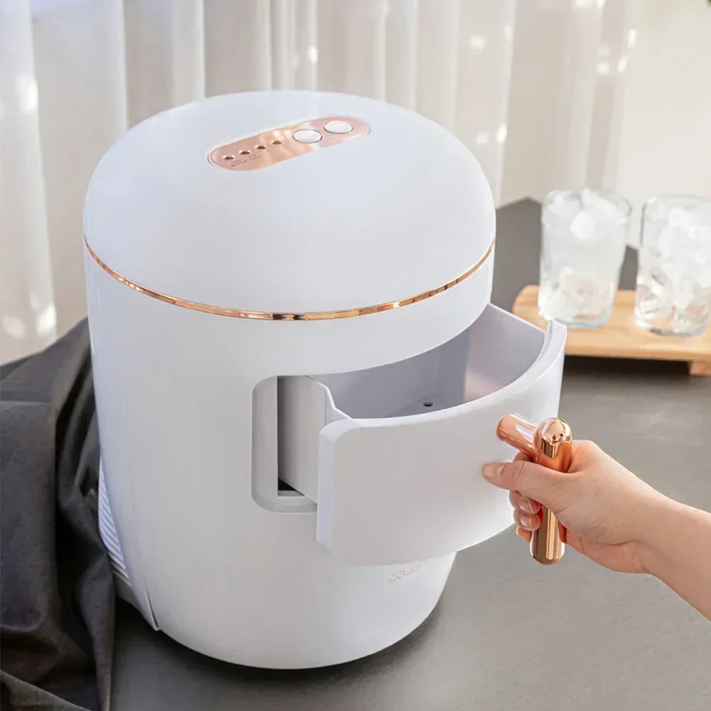 Mini macchina per il ghiaccio per uso domestico negozio di campeggio portatile lavoro 15kg ice maker