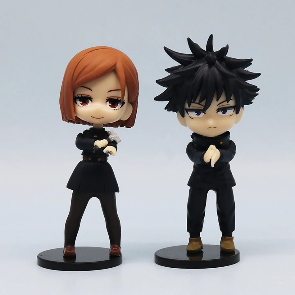 7 sztuk/paczka Q Posket Jujutsu Kaisen 9cm figurka Satoru Gojo Itadori Yuji Geto Suguru Nobara ozdoby z kolekcji Megumi