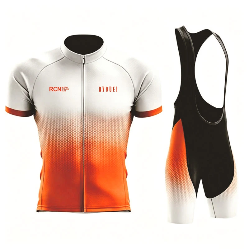 

Rcn Rvouei New Bicicltas Jersey Set Breathable Bike Uniforme Quick Dry Cycling Clothing MTB Maillot Ropa Ciclismo Bicycle Shirt