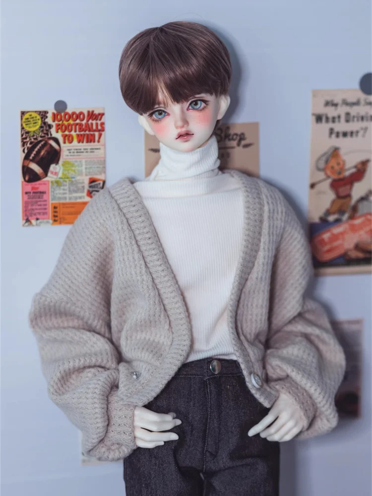 신상품 BJD 인형 옷 1/3 SD10 ID75 인형 상의 코트 바지 인형 의류 액세서리