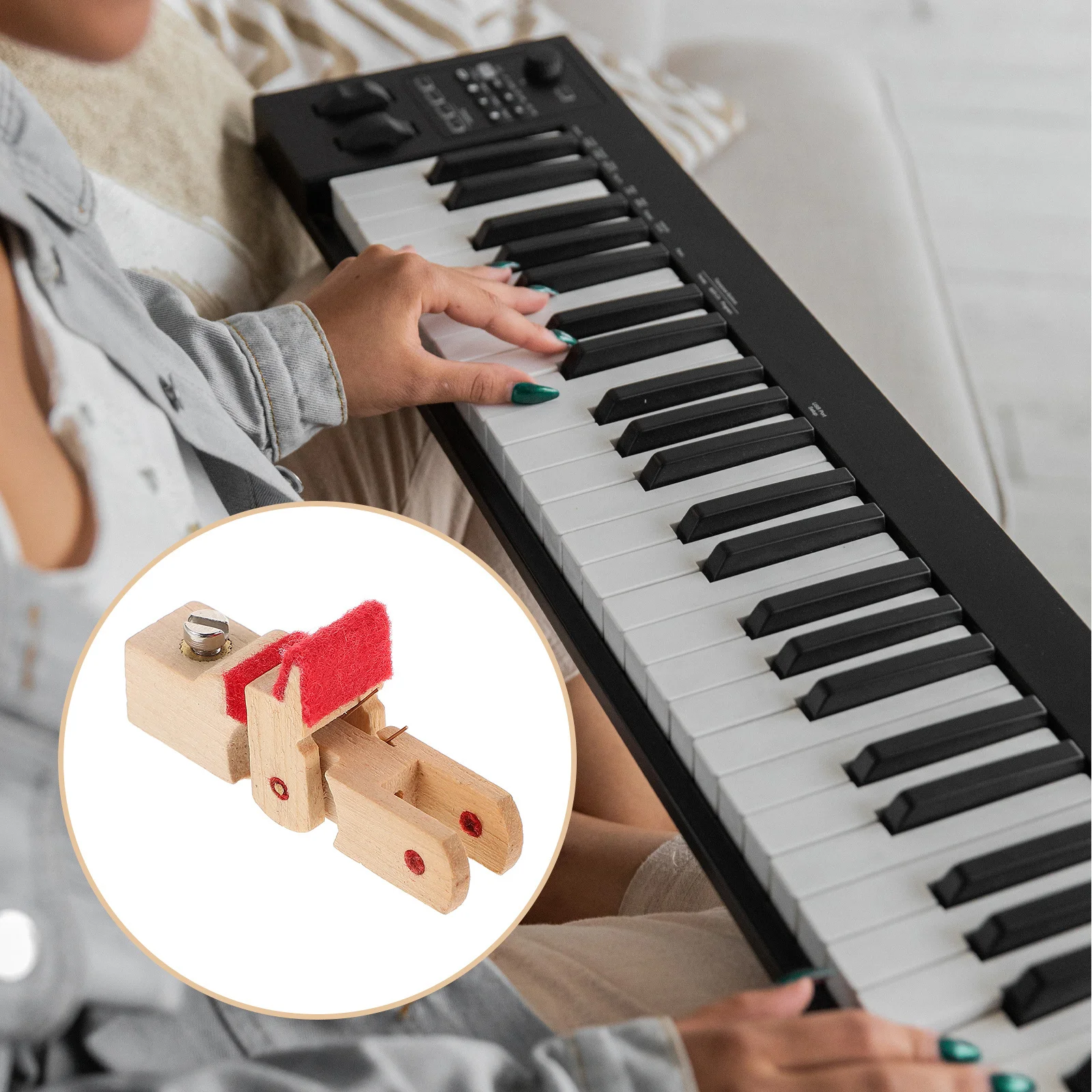 

Extension Pick Head: Durable Precision Replacement For Upright Grand Sustain Mechanism Piano Parts, Keyboard Supplies,