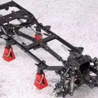 Orlandoo Hunt Model Car Parts P02 Tundra Ohmlz1631 Oh32P02 163mm Metal Frame Beam 1/32 1 / 35 Ta0039