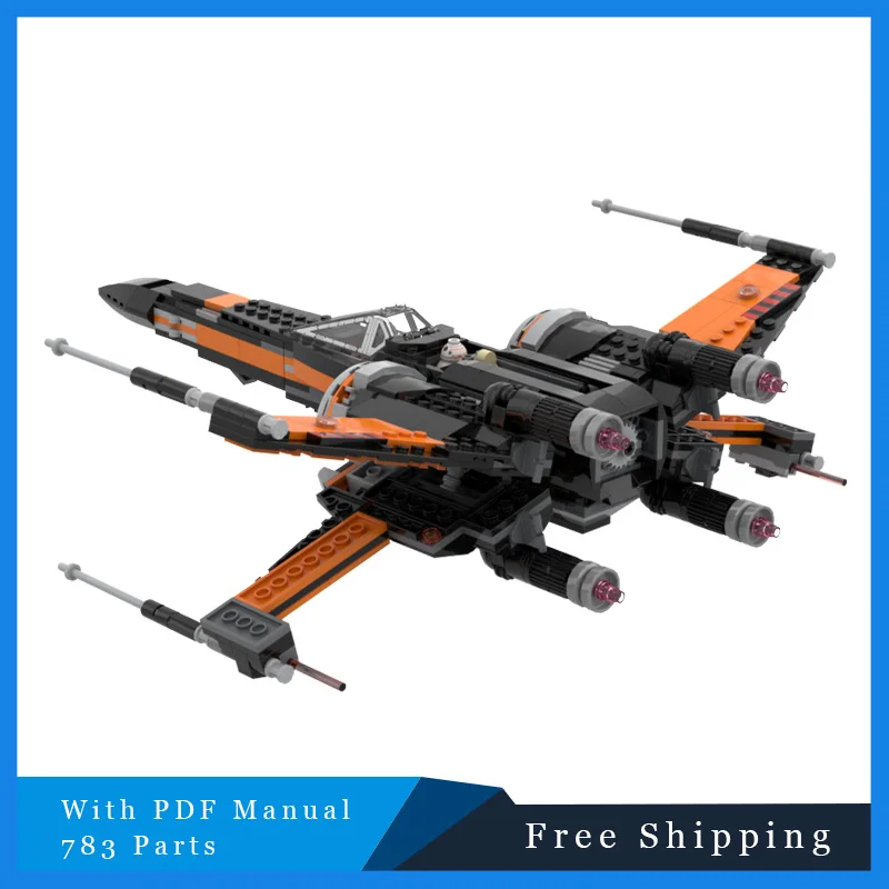 783 قطعة سلسلة معركة النجوم كول ستارفايتر اللبنات الطوب نموذج الأطفال الإبداعية الجمعية عرض لعبة هدايا عيد الميلاد