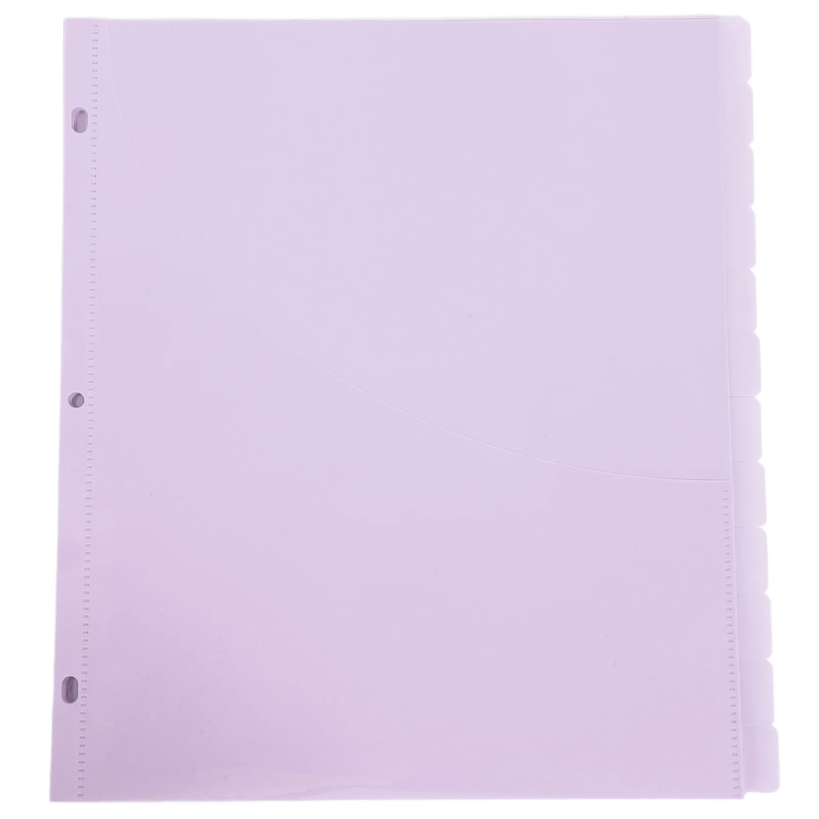 

12 шт. пластиковых карманов-разделителей для папок на 3 кольцах, для документов, заметок, фотографий, организации хранения