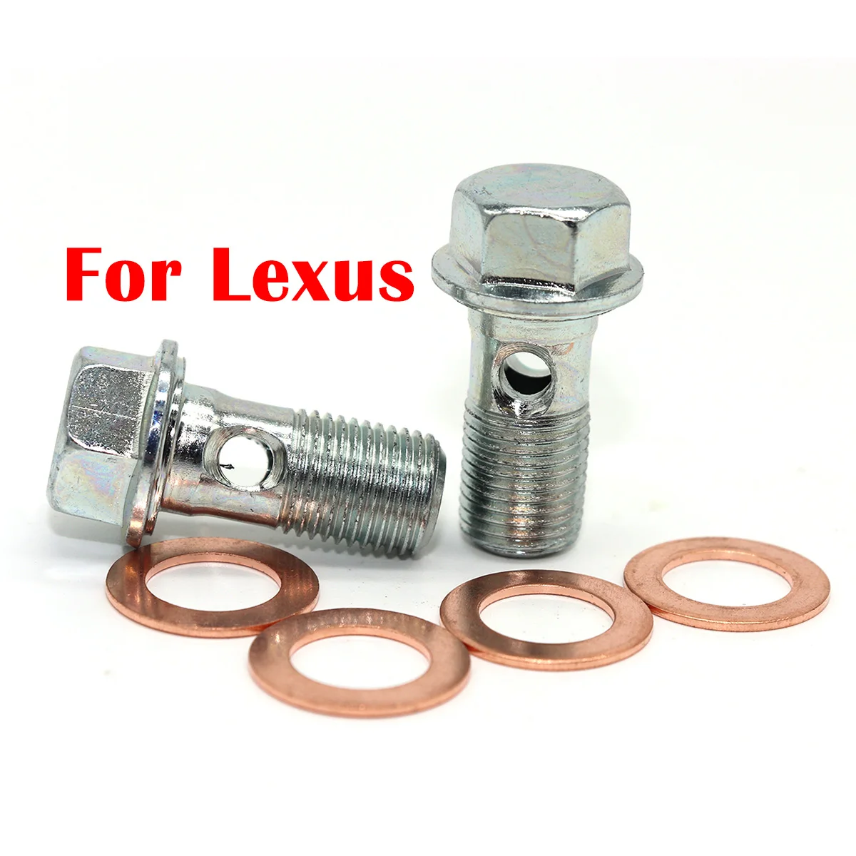 For Lexus IS220 IS250 E20 GS300 JZS160 Caliper Hose Lines Banjo Fittings Bolts Copper Sealing Crush Washers Repair Kit Replace