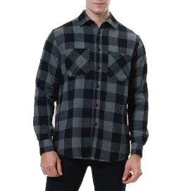 

Mens Flannel Plaid Shirts Button Down Cotton Shirts Thermal Warm Winter Long Sleeve T-shirts Casual Working Shirts With Pcckets