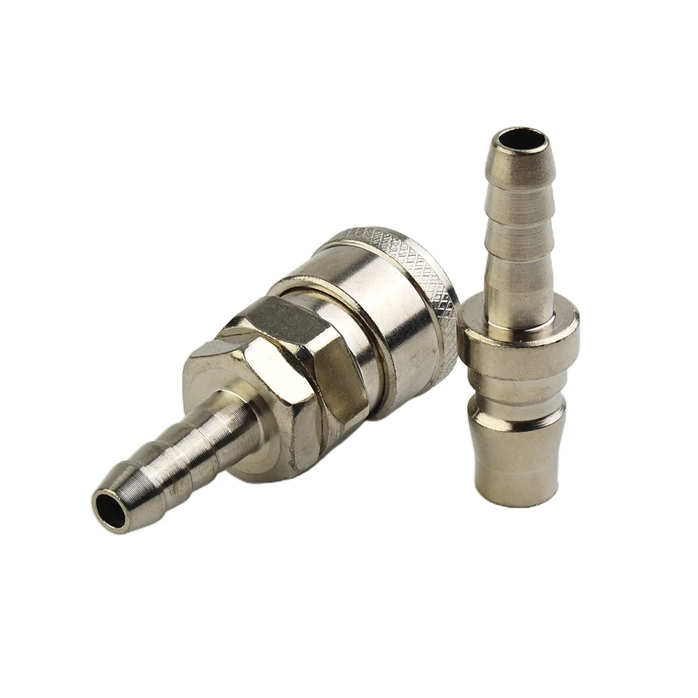 2pcs/Set Pneumatic Fitting EU Euro Type Quick Coupling Connector Coupler For 8mm Compressor SH20 PH20 Air Line Hose Fittings