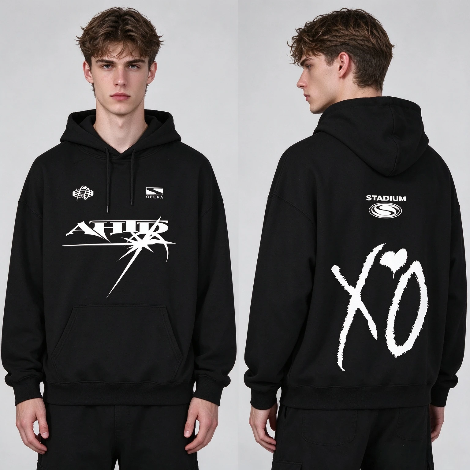 Rapper The Weeknd World Tour 2026 Print Hoodie Men Women Fashion Oversized Unisex Sweatshirt Sports Graphic High Quality Couples