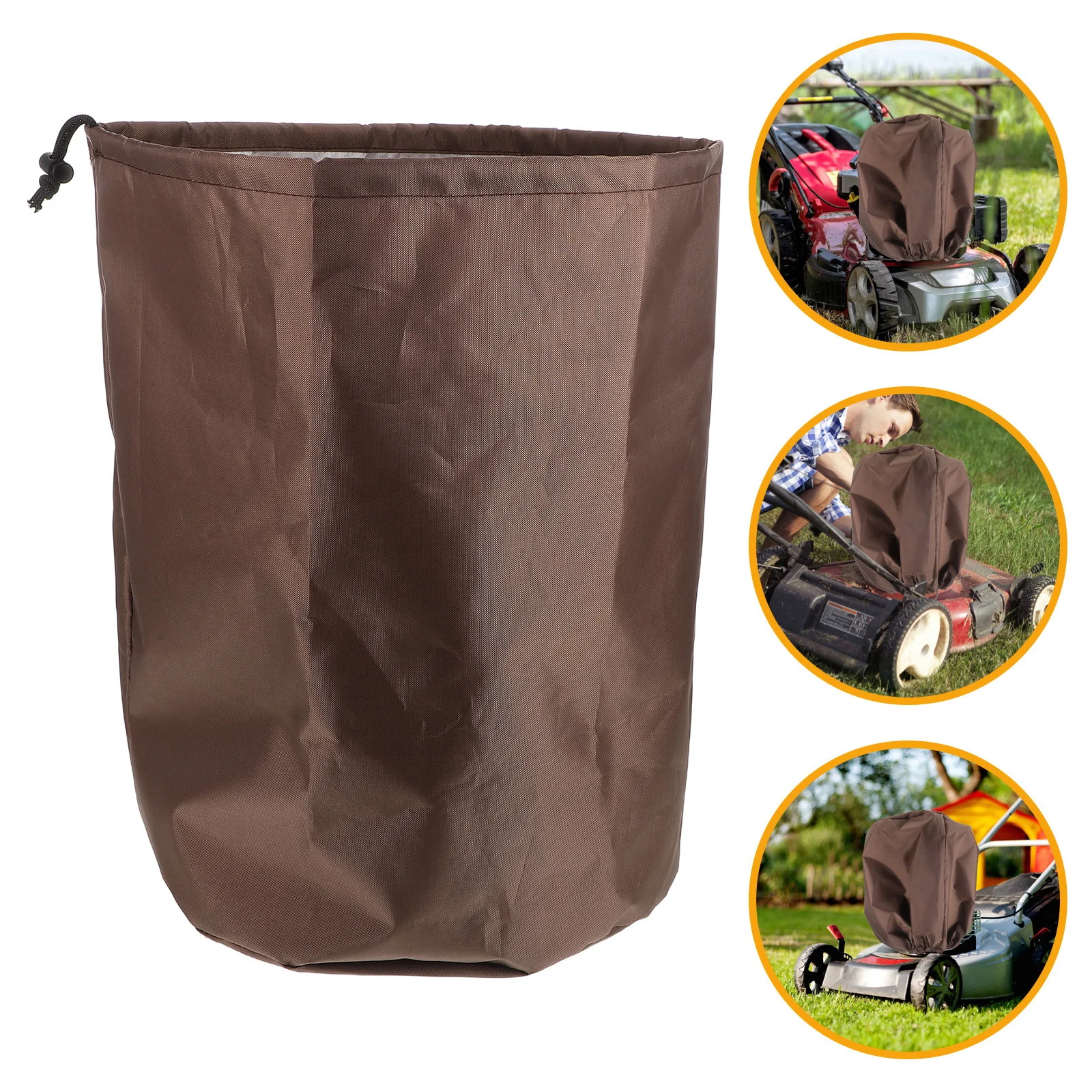 

Lawn Mower Engine Cover Universal Sun Protection Shield Durable Waterproof Dustproof Easy Install for Outdoor Garden