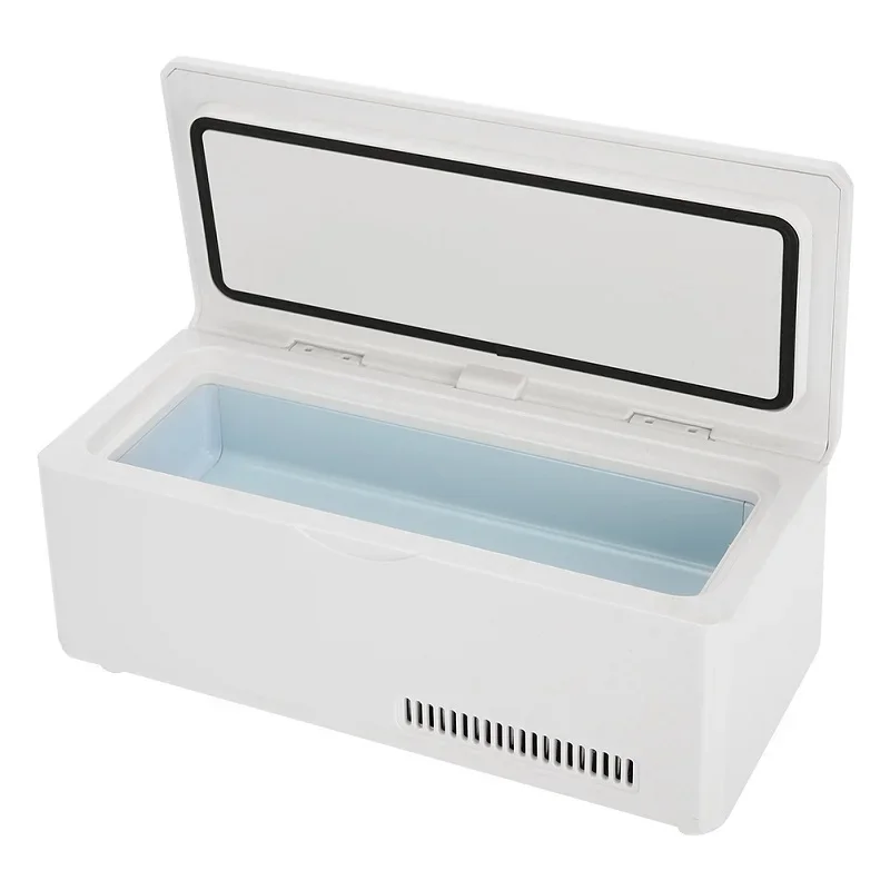 Isi ulang Mini Insulin pendingin kulkas Case kotak terisolasi Reefer mobil suhu konstan 2-8 ℃ pengatur penyimpanan untuk perjalanan