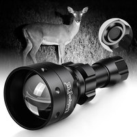 UniqueFire 1503 IR 850NM 940NM T50 LED Flashlight 3 Mode Zoom Hunting illuminator Torch Lantern Lamp for Night Vision Device