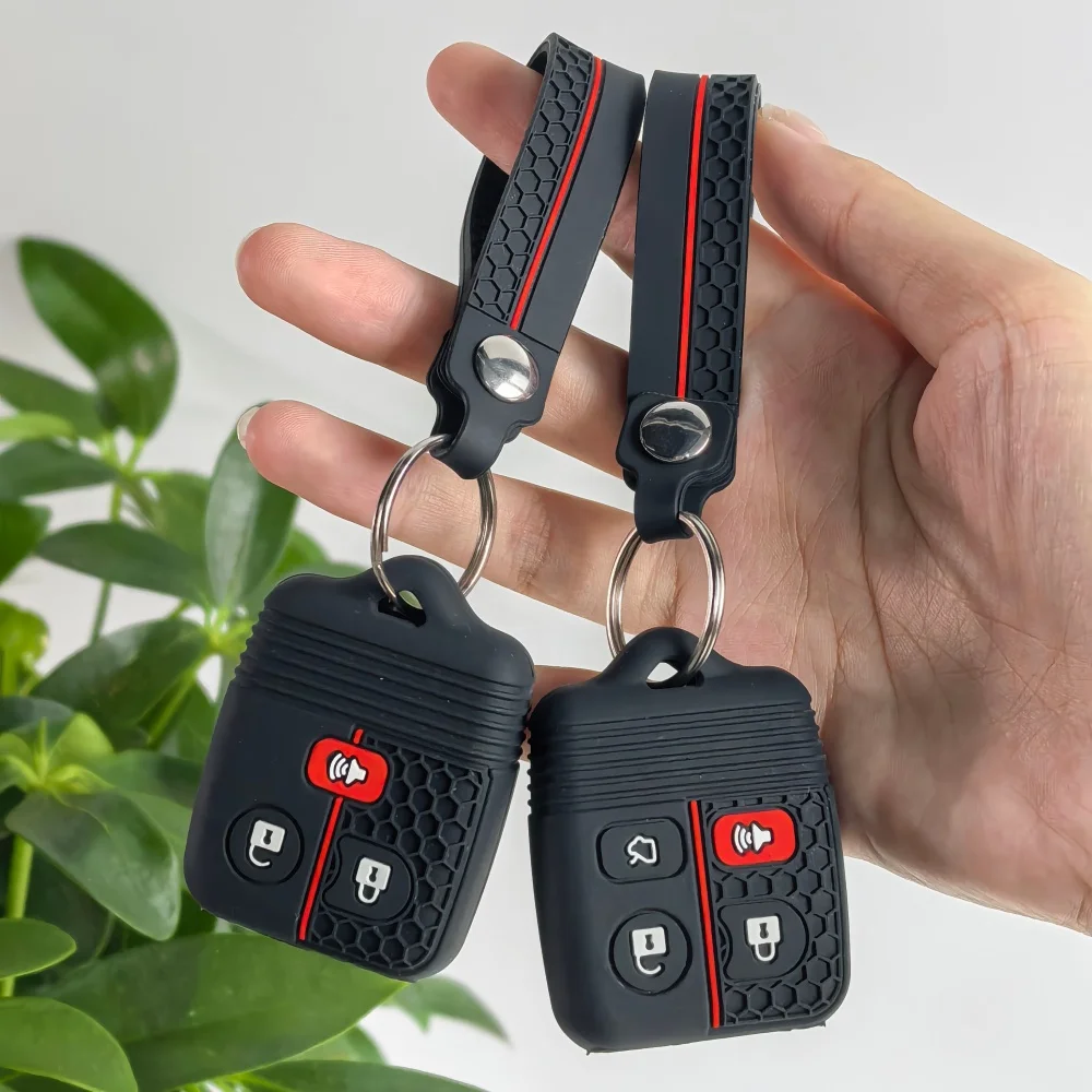 

Key Fob Cover for Ford Focus/Ranger/Explorer/Freestyle/F150/F250/E150 Econoline & Lincoln Mercury Protective Case 3/4 Buttons