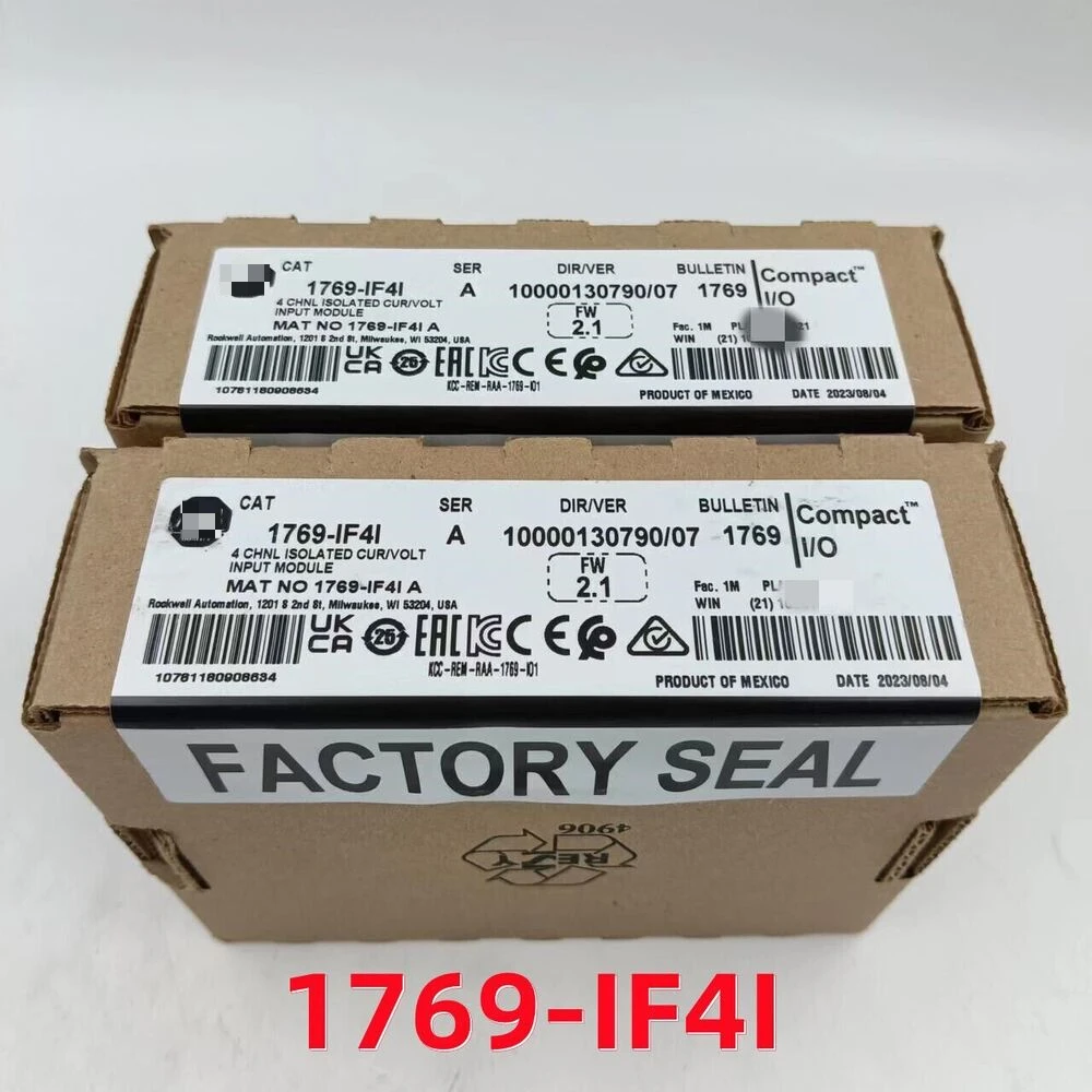 

New Factory Sealed 1769-IF4I SER A Compact I/O Analog Input Module