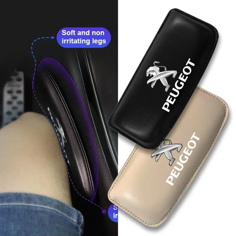 

Car Knee Cushion Comfortable Soft Elbow Pad Pillow PU Center Console For Peugeot 308 408 508 RCZ 208 206 207 307 Car Gadgets