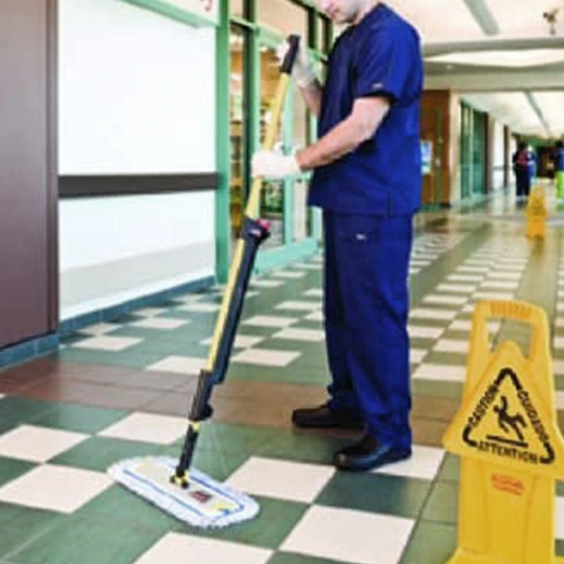 وسادة ممسحة مبللة للغرفة من الألياف الدقيقة Q410 HYGEN لـ TRUST GREEN NAELC (FGQ41000BL00)