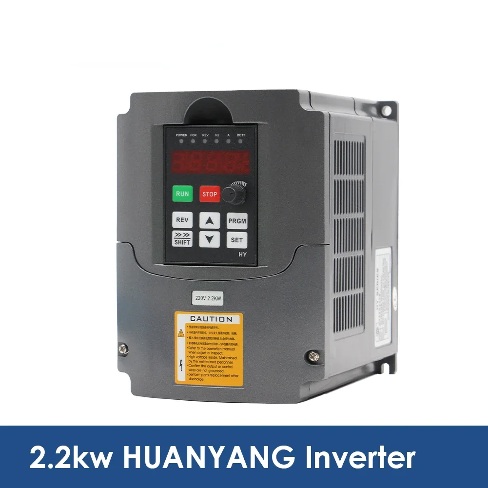 

220v 2.2kw inverter CNC spindle motor speed control 110v / 380v 2.2kw VFD Variable Frequency Drive 0-400Hz 3P output