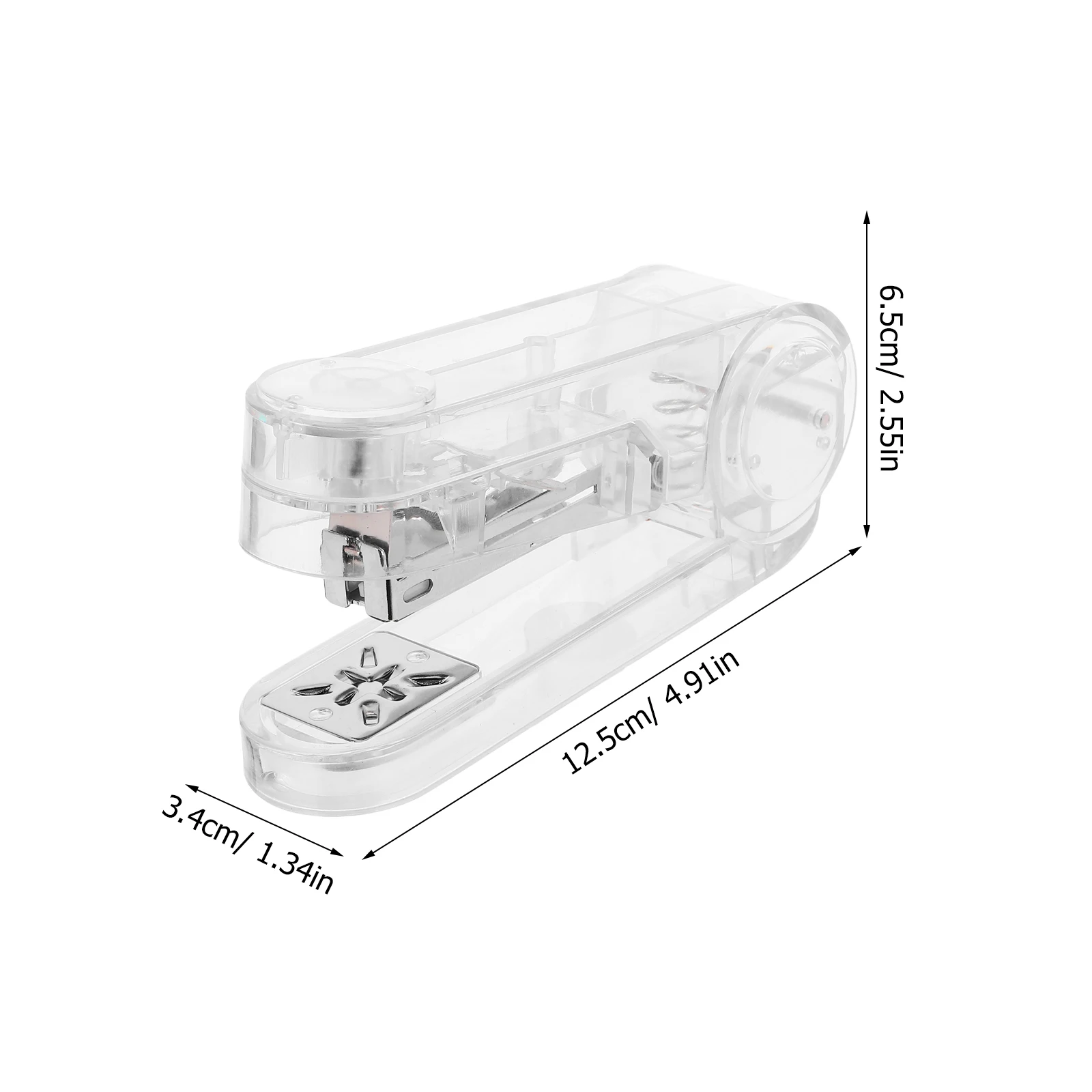 1 Set Rotatable Desktop Stapler Swing Stapler Plastic Book Stapler Swivel Arm Stapler Multi-Angle Stapler for Book Binding