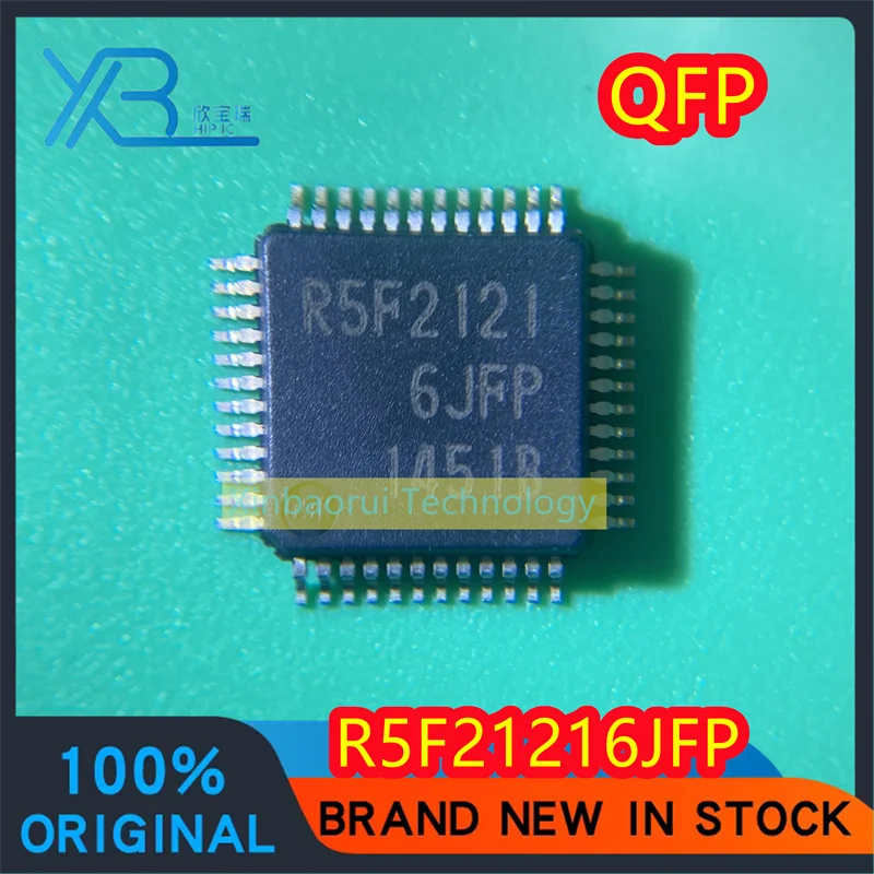 Automotive Computer Board Chip, R5F21216 R5F21216JFP R5F21216KFP QFP48, 100% Brand New e Original Eletrônica, 1 5 peças