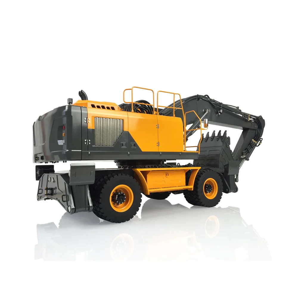 LESU 1/14 완성형 Aoue ET30H RC 굴삭기 금속 유압 휠형 액정 디스플레이 THZH1185-SMT4