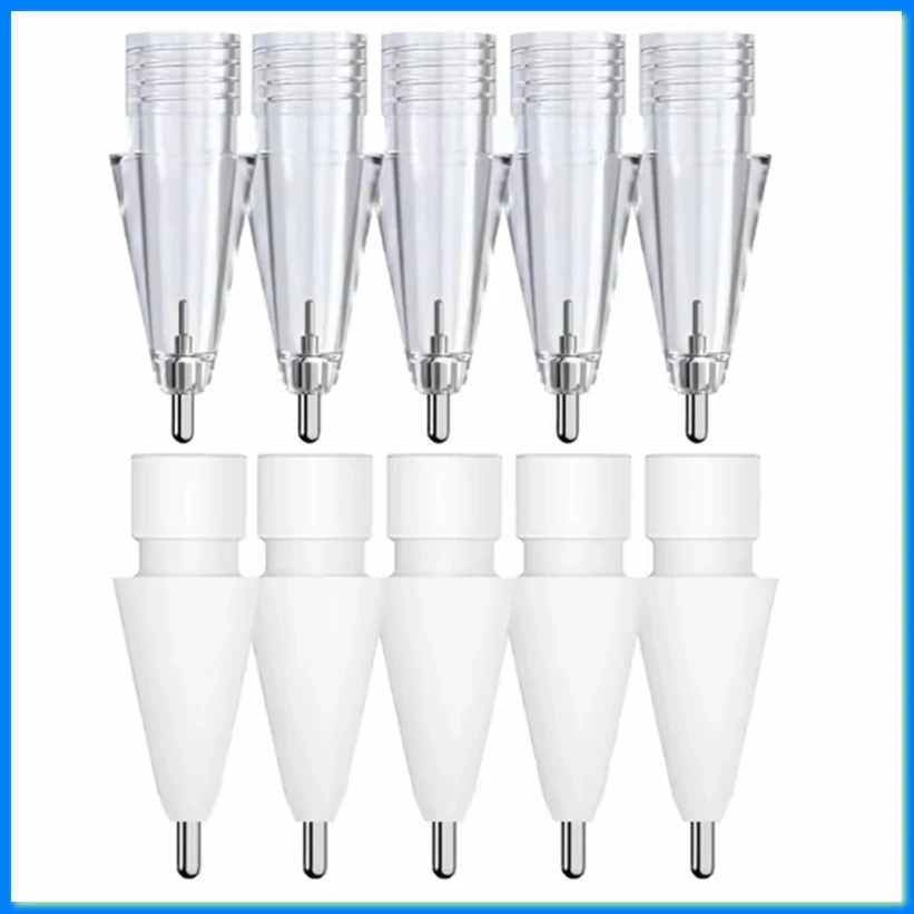 Metal Precise Control Fine Point Tips for 2/1 Gen IPencil Nibs Replacement Tip for Pro Pencil Nib-DTD2