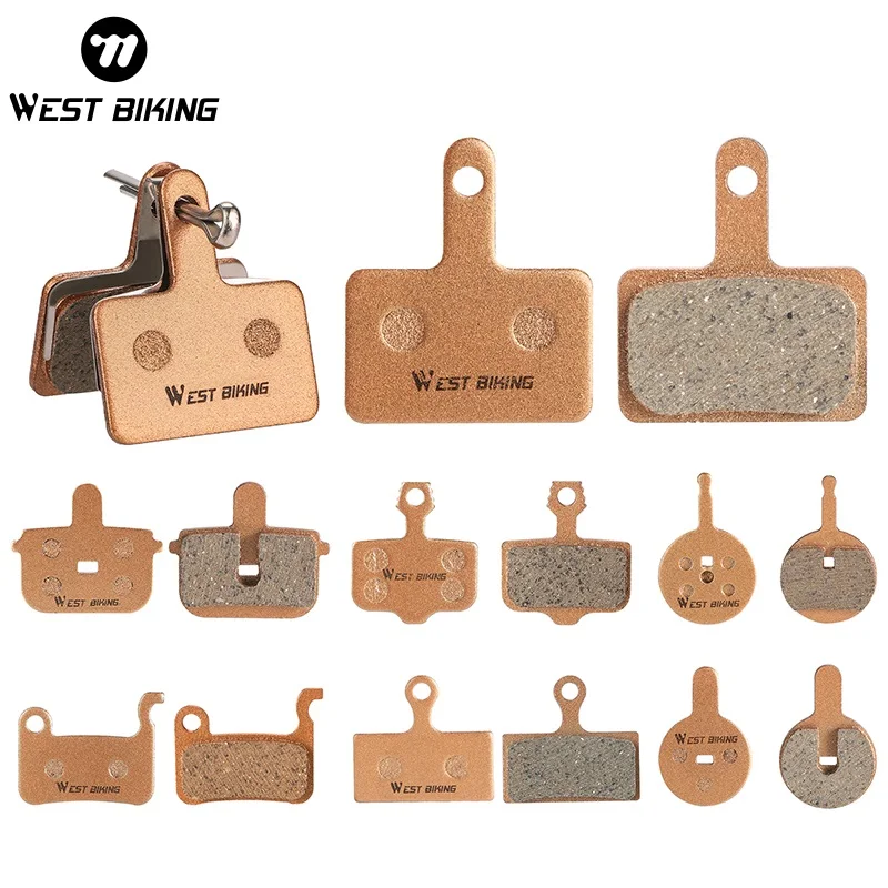 WEST BIKING Resin Ceramic Bicycle Brake Pads For Shimano Deore MT200 M515 M475 Xtr Xt PROMAX DC710 DC720 Bike Accessories