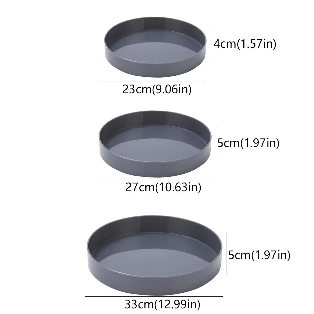 Durable Round Flower Arrangement Tray Japanese Style Large Flower Container Thickening Plastic Flower Tray Garden Courtyard