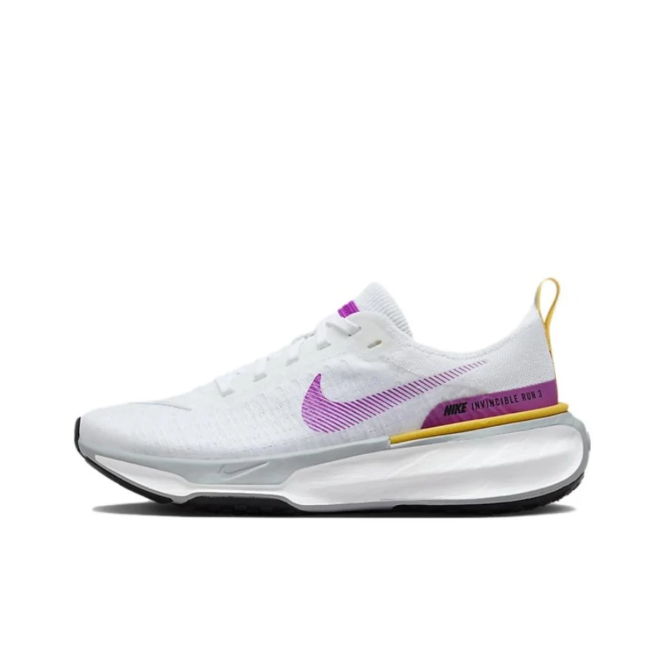 Nike Invincible 3 Running Shoes Women's Low Top White/Purple DR2660-101