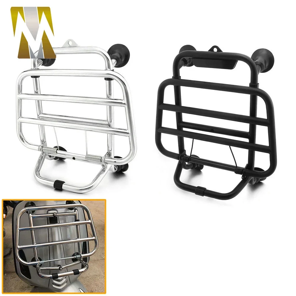 

Front Luggage Rack For Vespa GTS300 GTV300 GTS 300 GTV 300 2019 2020 2021-2024 Stainless Steels Shelf Shelves Accessories