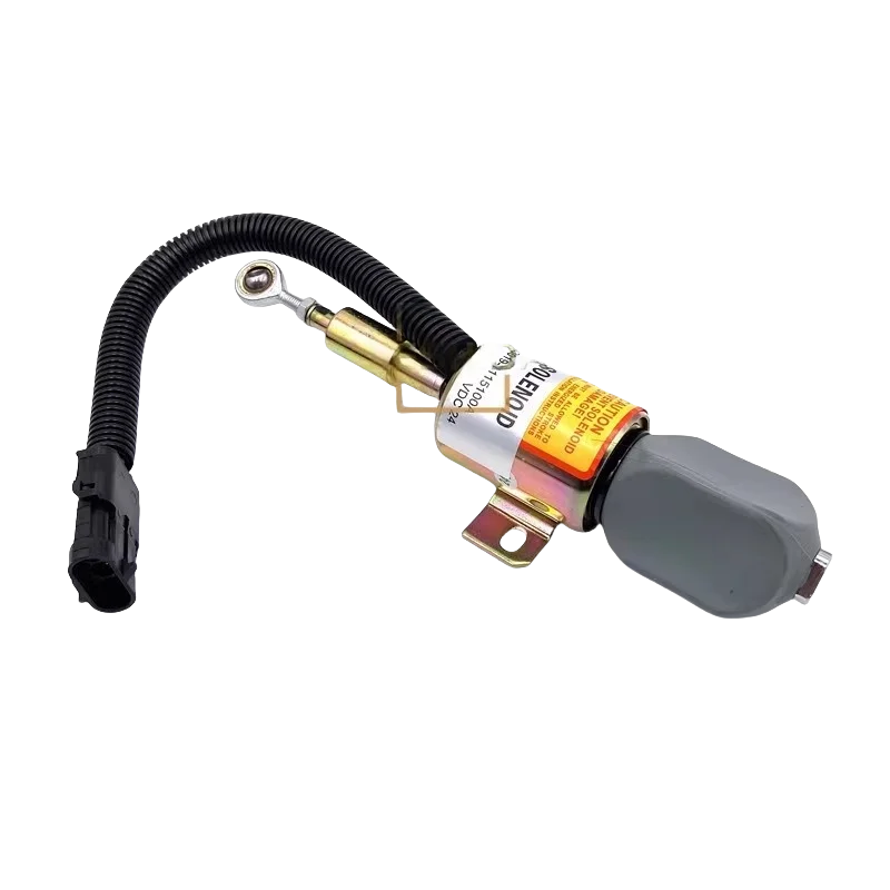 Longgong Liugong 855 ローダーエンジンシャットダウンソレノイドバルブスイッチオイルカットオフバルブ部品番号 6M3019- 1115100 A